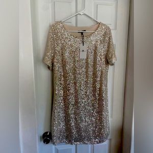 7 for all mankind sequin dress. New with tags. Size large